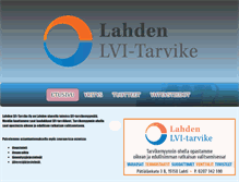 Tablet Screenshot of lvi-tarvike.com